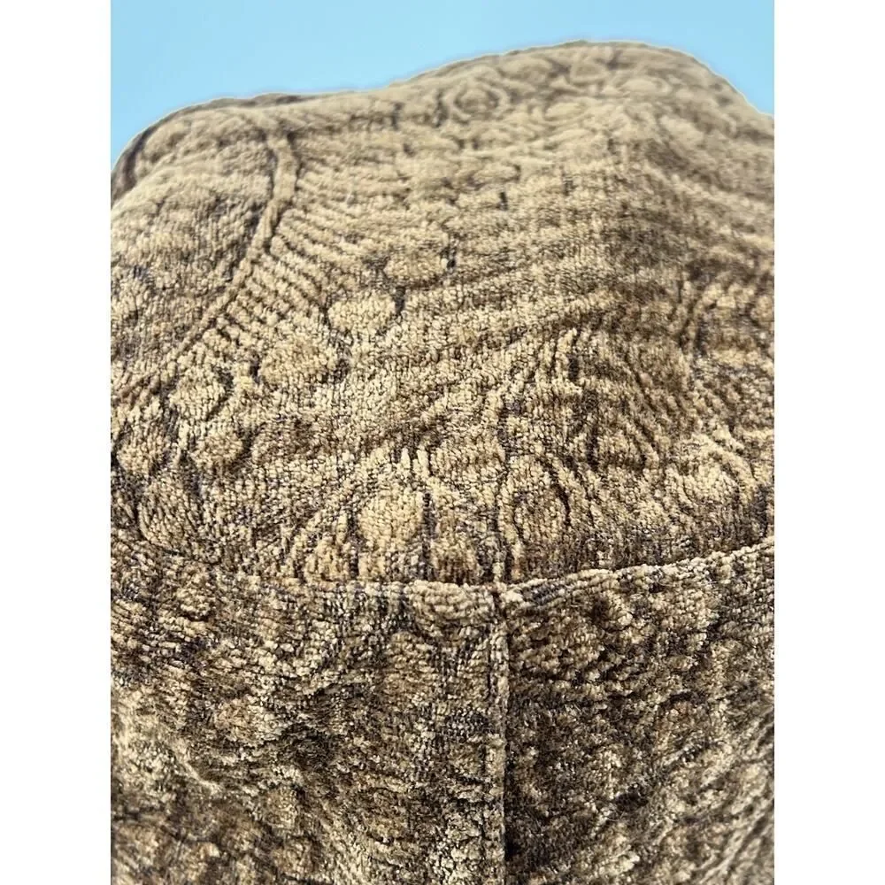 Vtg Y2K Nine West Textured Bucket Hat